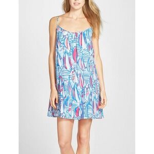Lilly Pulitzer Daphne Dress Sz XXS Sailboat Coastal Resort Beach‎ Vacation Flowy